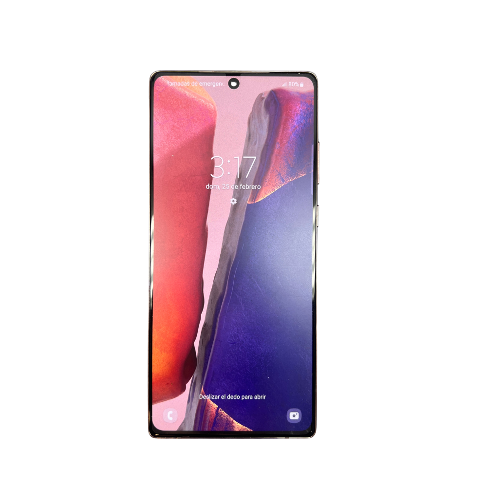 Note 20 5G 128GB Burgandy Claro Locked Used