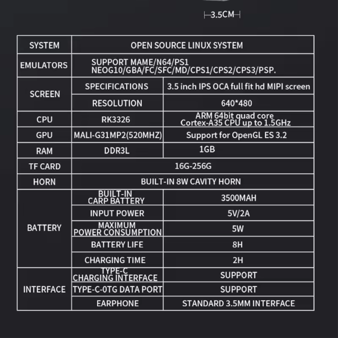 R36S Retro Game Console