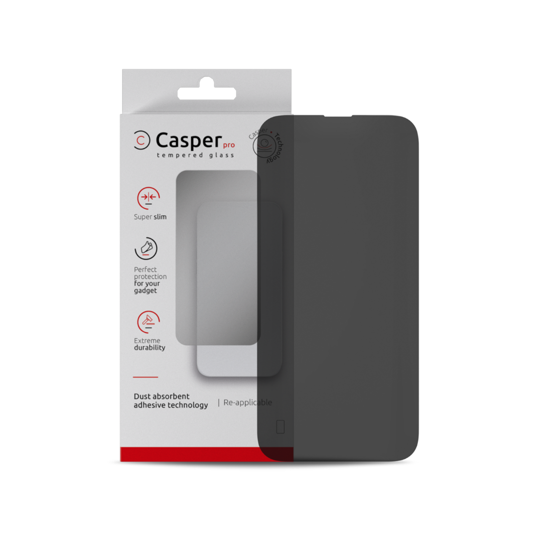 Vidrio templado Casper Pro para iPhone 14 Pro (Privacidad)