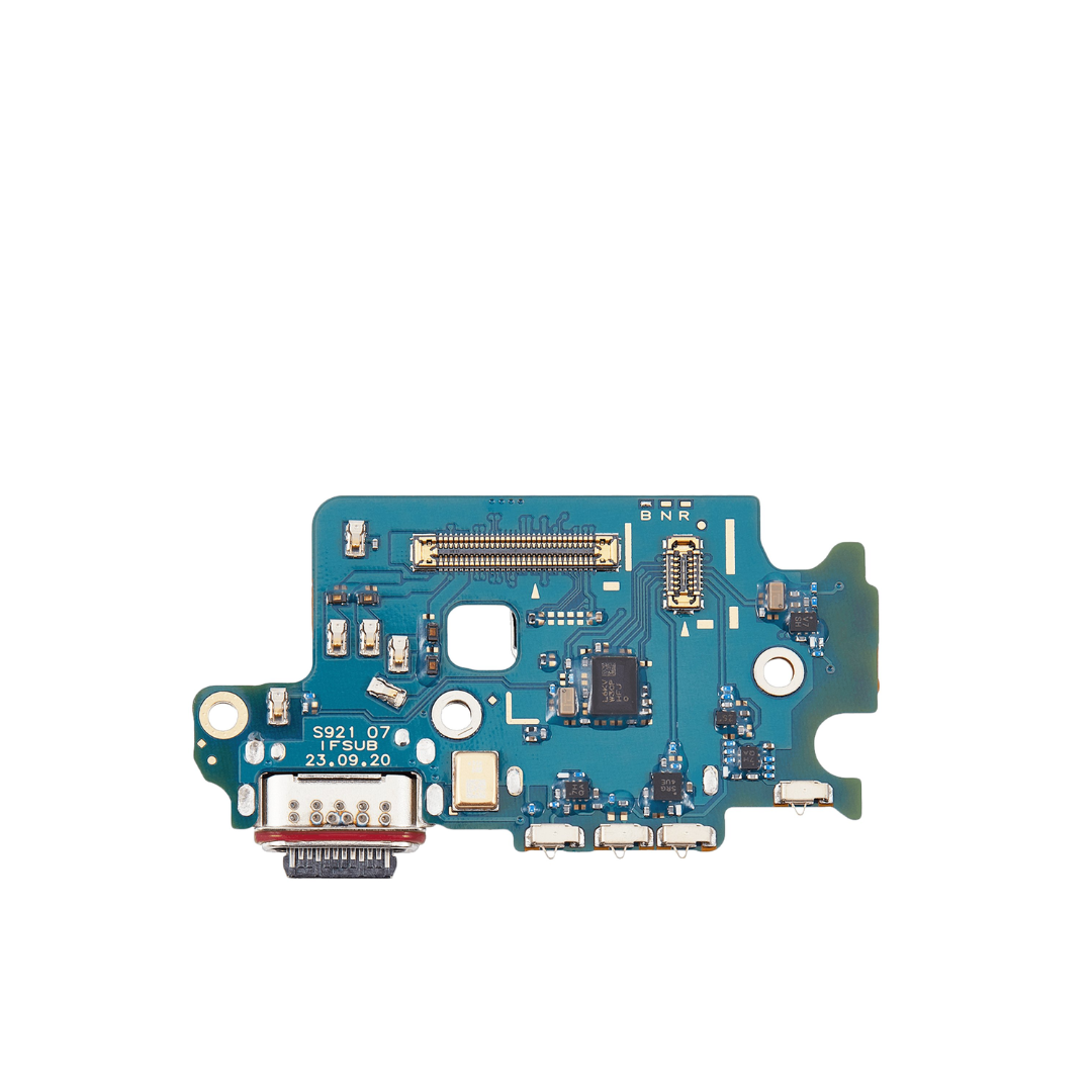 Charging Port Board With Sim Card Reader for Galaxy S24 5G (S921B) (International Version) (Premium)