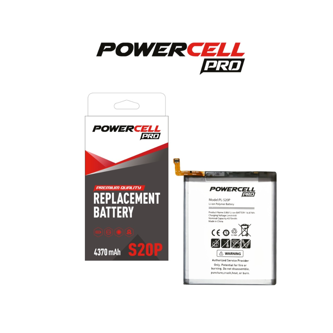 POWERCELL PRO Replacement Battery for Galaxy S20 Plus / S20 FE / A52 (A525) / A52 (A526) / A52S (A528)