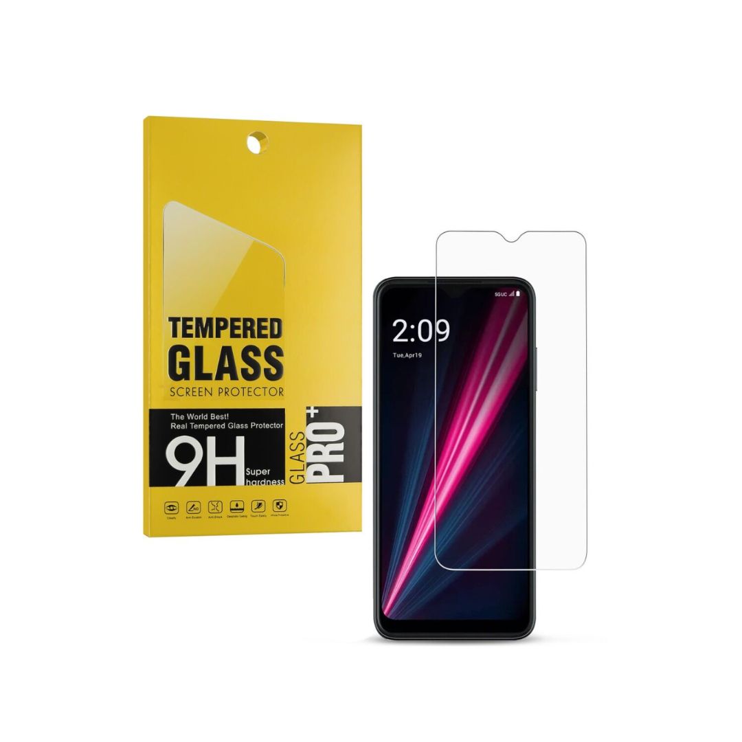 Vidrio templado transparente Revvl 6 Pro (2,5 D / 1 pieza)