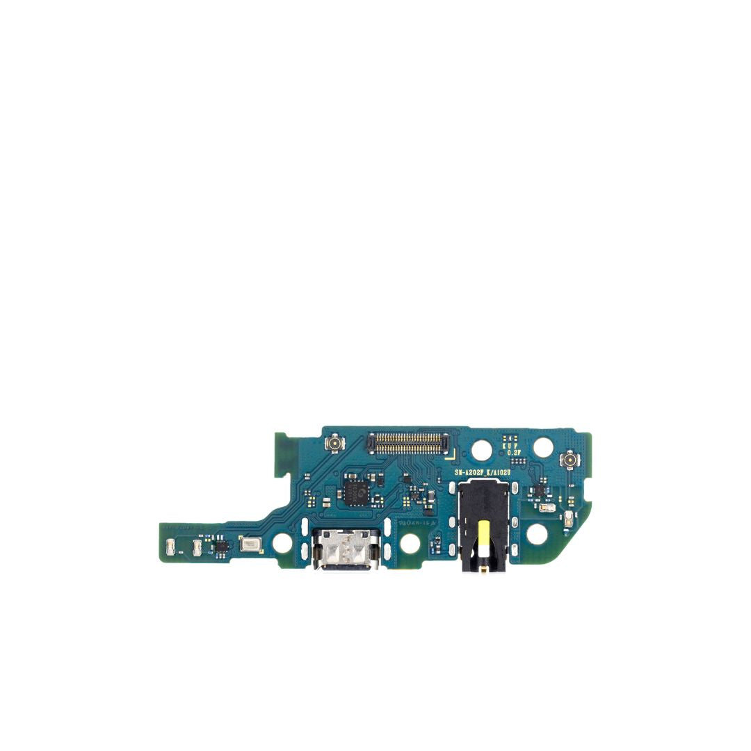 Placa de puerto de carga con conector para auriculares (Premium) para Samsung Galaxy A20E (A202)/A10E (A102)