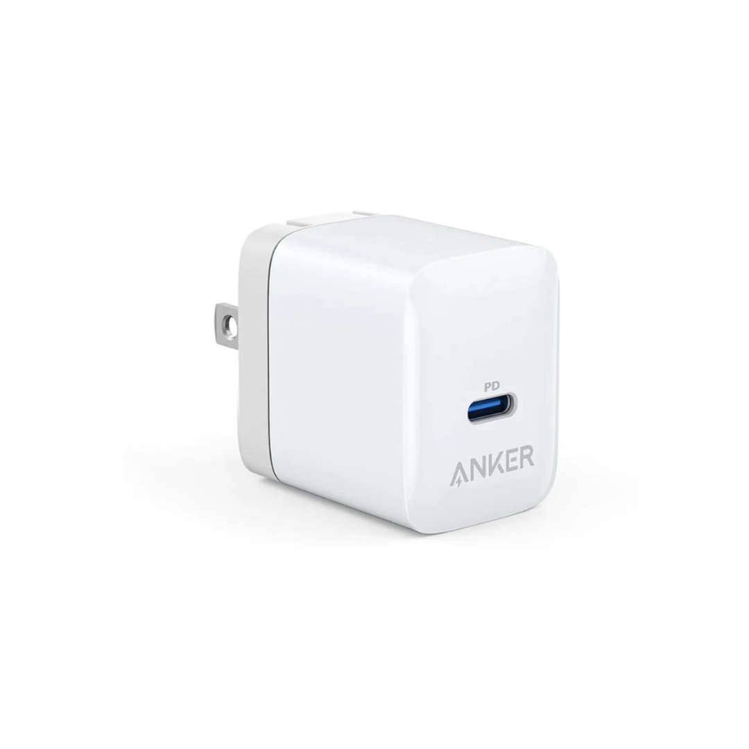Adaptador de pared Anker Powerport III PD USB-C (20 W) (BLANCO)