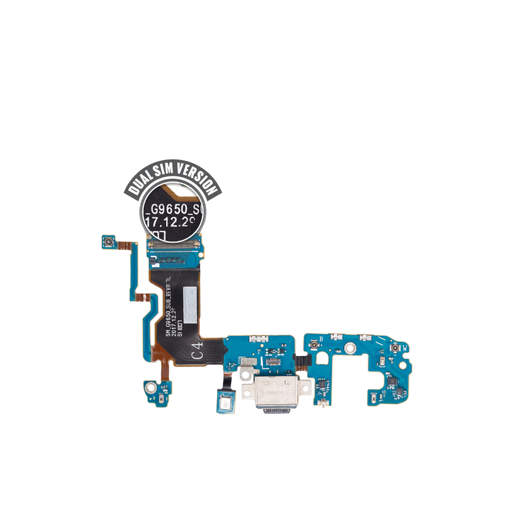 Samsung Galaxy S9+ (G9650) Charging Port Board w/ Flex Cable (Dual Sim Version)