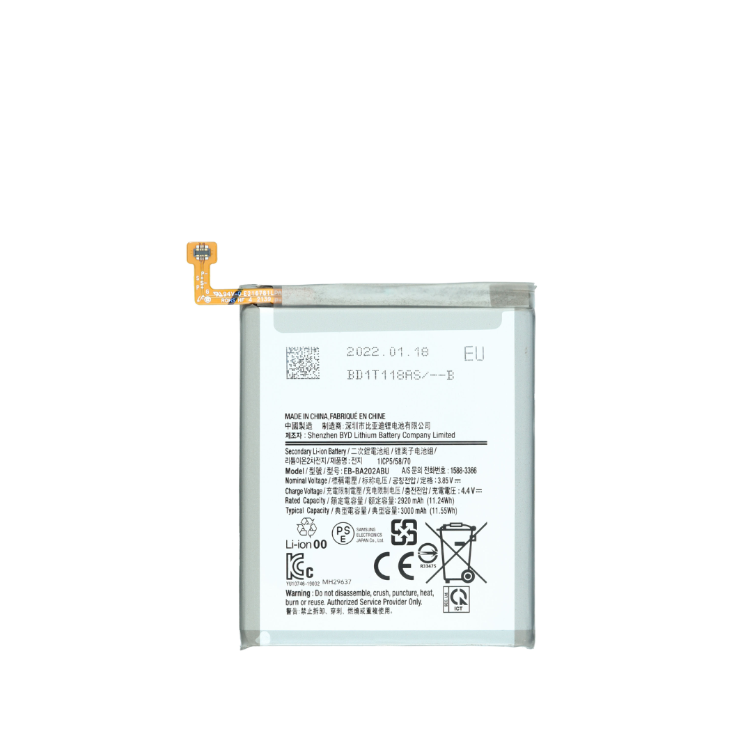 Batería de repuesto para Galaxy A10E (A102) / A20E (A202) (EB-BA202ABU) (Nueva)