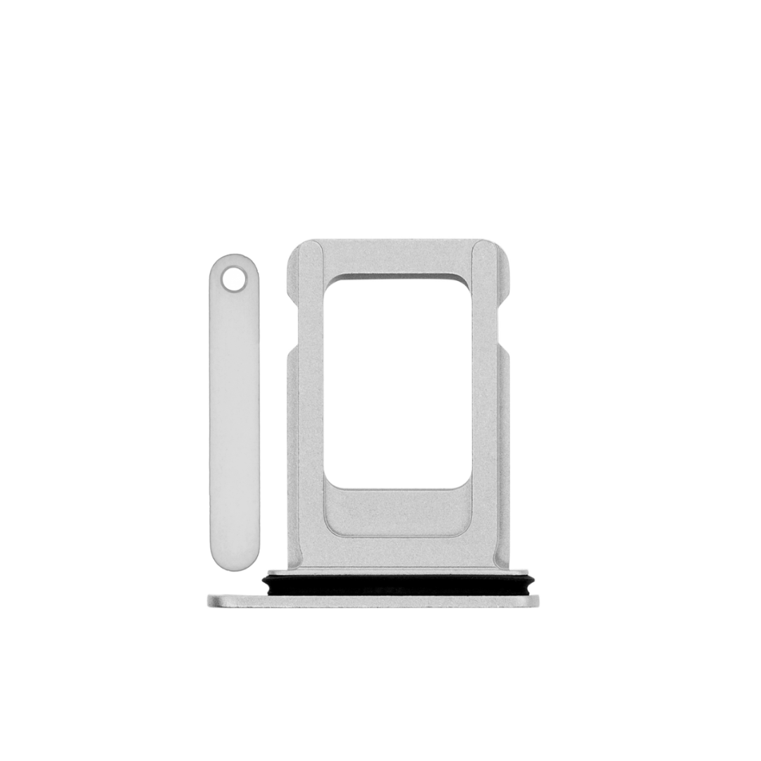Single Sim Card Tray for iPhone 13 (WHITE)