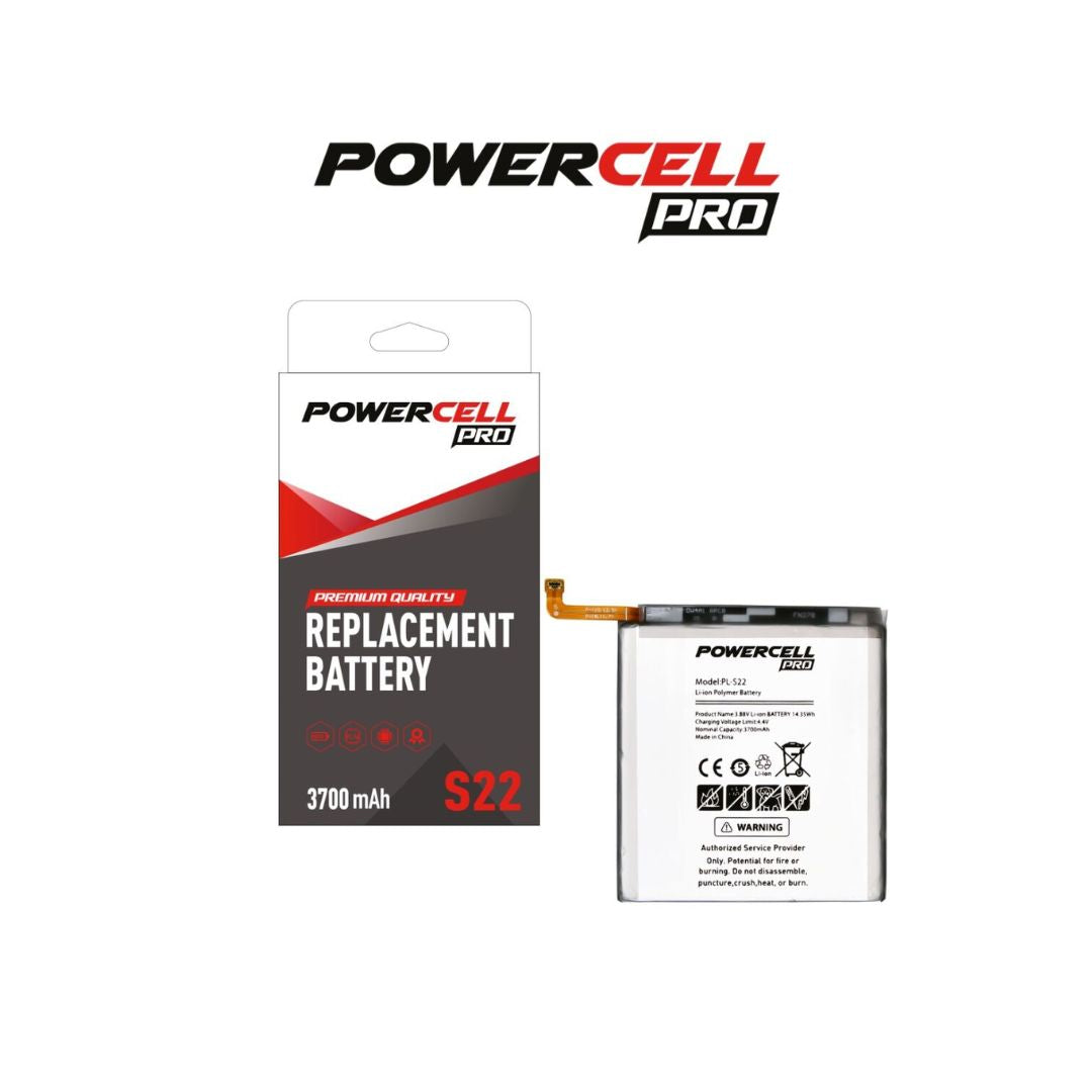 Batería de repuesto para Galaxy S22 (EB-BS901ABY) (nueva batería OEM)