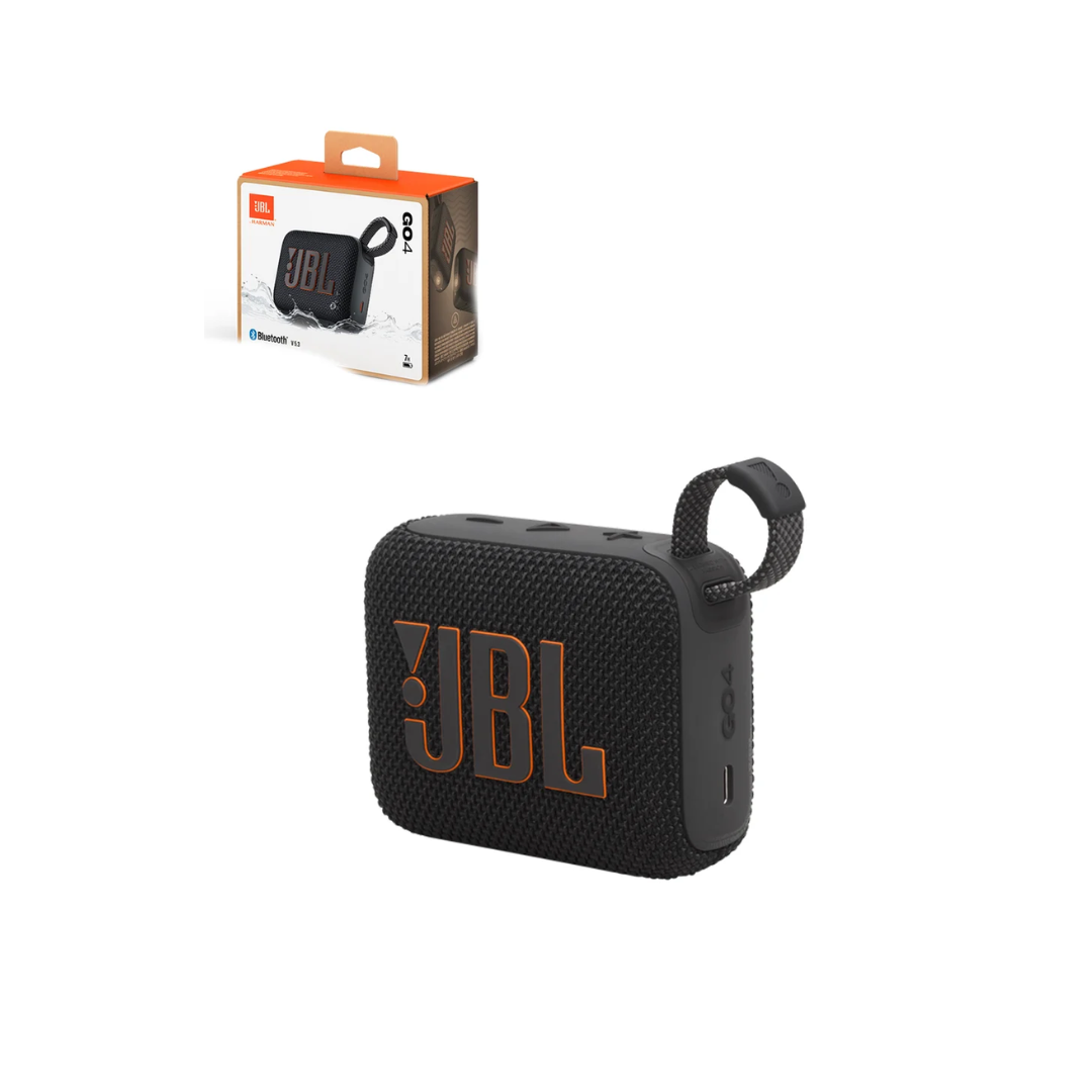 JBL Go 4 Portable Bluetooth Speaker - BLACK