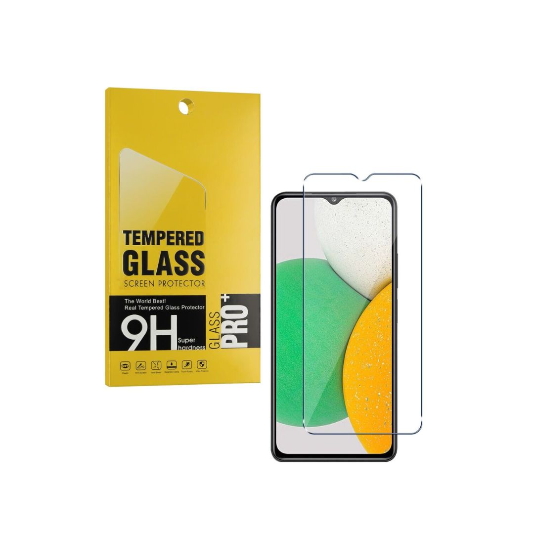 Samsung Galaxy A03 (A035 / 2021) Vidrio templado transparente (2.5D / 1 pieza)