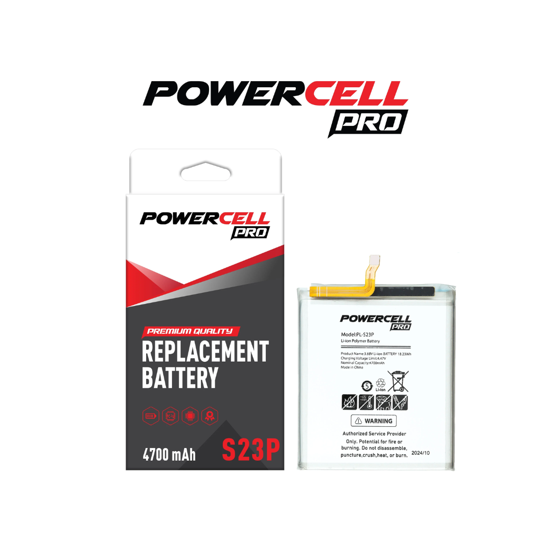 POWERCELL PRO Battery Replacement for Galaxy S23 Plus (4700 mAh)