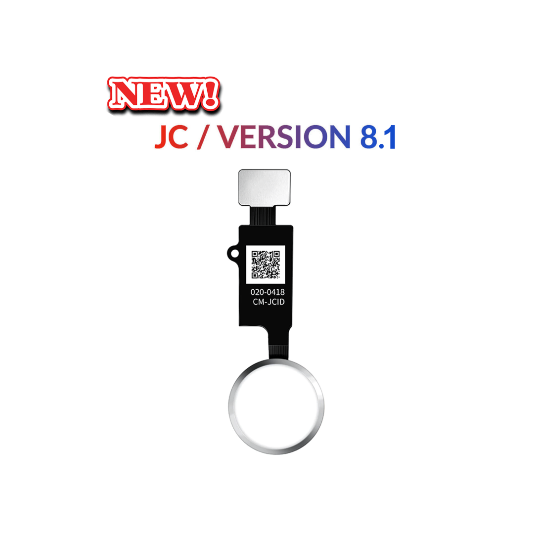 Cable flexible para botón de inicio de iPhone 8P/8/SE(2020/2022)/7P/7 (versión 8.1/JC) (PLATA)