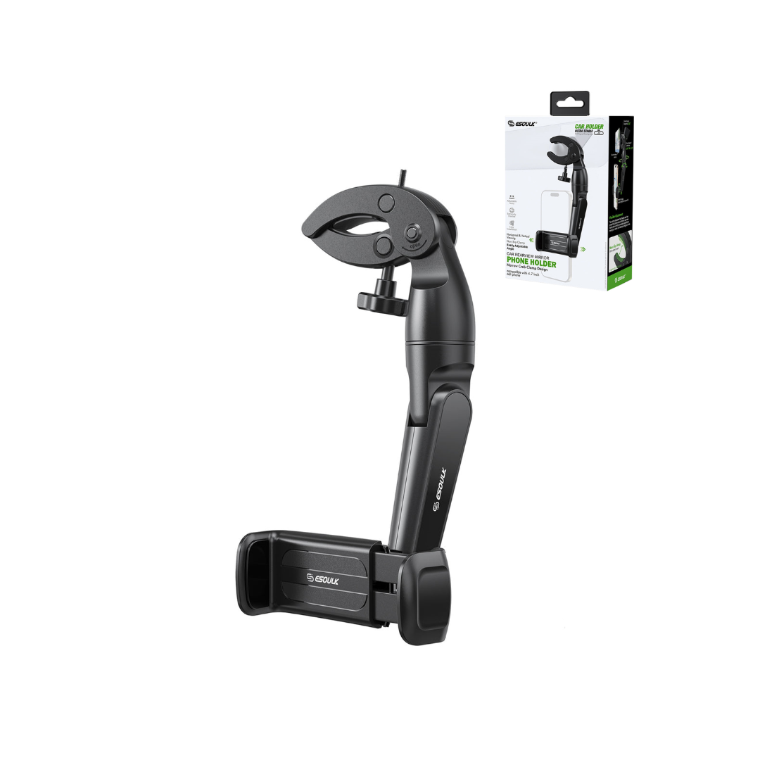 Soporte para teléfono de coche con espejo retrovisor Esoulk
