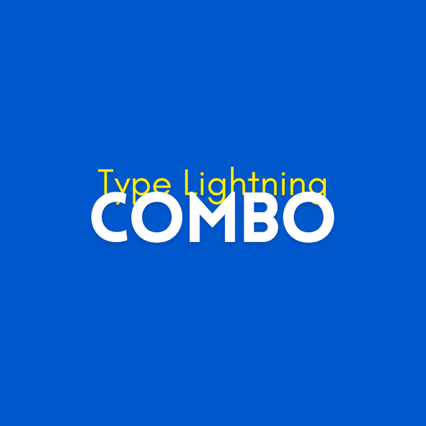 Charger Combo Type Lightning