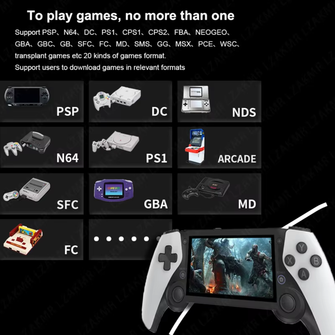 Consola de juegos M25 con controladores y 20.000 juegos