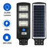 Solar Street Light 240 Leds/150w/12,000 Lumens With Remote Control