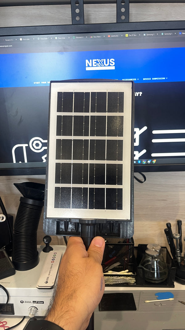 Farola Solar 54 Leds/30w/1.000 Lúmenes