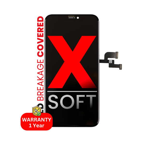 OLED Assembly Compatible For IPhone X (Aftermarket Pro: XO7 Soft)