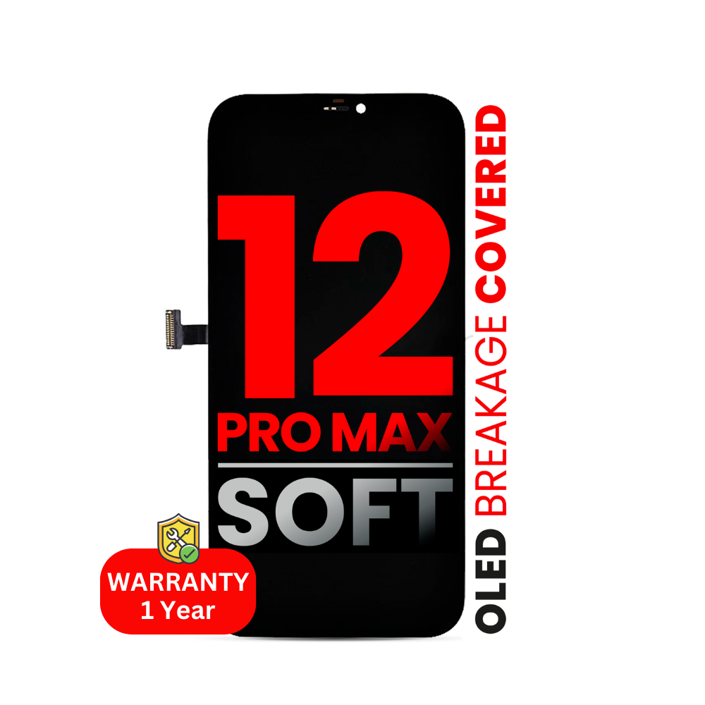 OLED Assembly Compatible For iPhone 12 Pro Max (Aftermarket Pro: XO7 Soft)