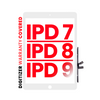 Digitalizador compatible con iPad 7 (2019) / iPad 8 (2020) / iPad 9 (2021) (Aftermarket Pro: XO7) (Blanco)