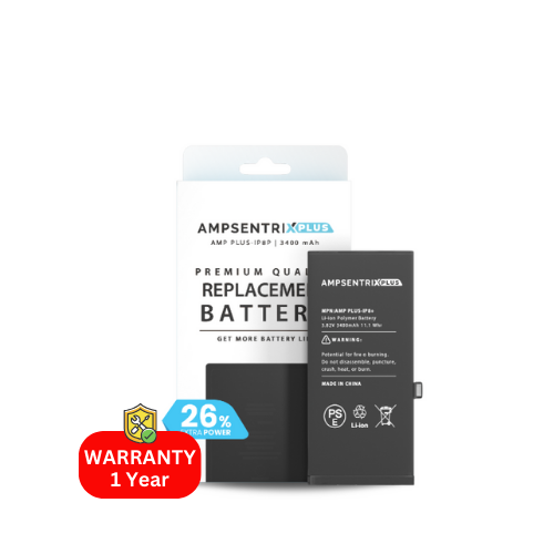 Extended Capacity Replacement Battery Compatible For IPhone 8 Plus (AmpSentrix Plus)