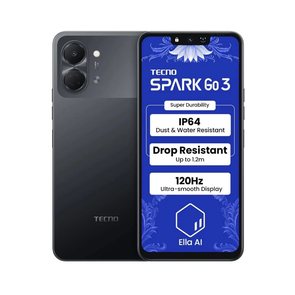 TECNO Spark GO 3 128GB Desbloqueado Negro