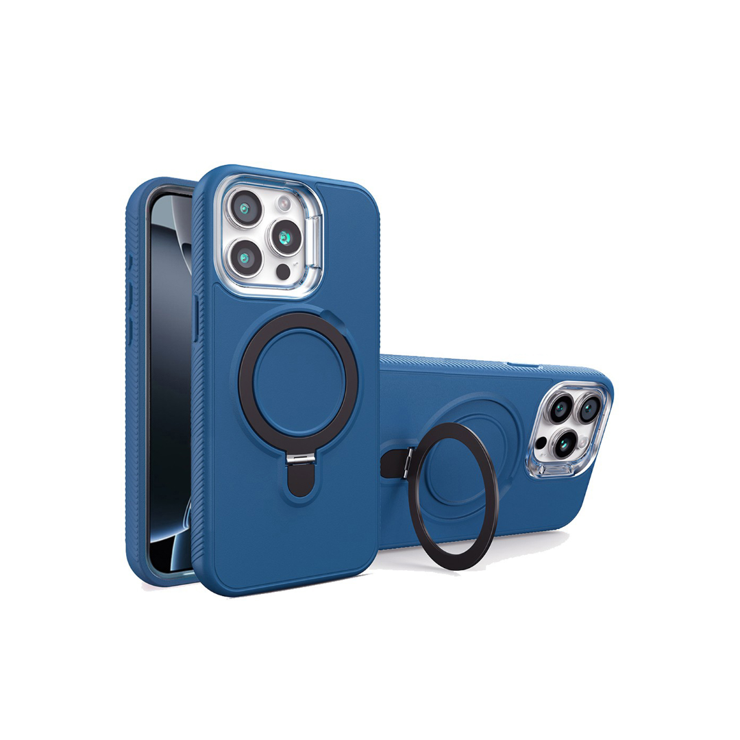 Support Heavy Duty Case w/ Wireless Charging Kickstand  for iPhone 14 Pro Max