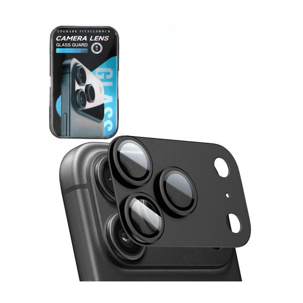 Metal Matte Armor with HD Tempered Glass for iPhone 17 Pro Max