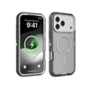 Wireless Charging Transparent Shockproof Case - PINK for iPhone 17 Pro Max