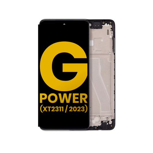 Pantalla LCD con marco compatible con Motorola Moto G Power 5G (XT2311 / 2023) (reacondicionada) (todos los colores)