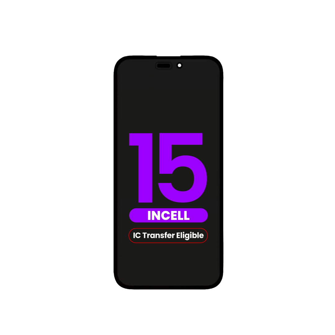 Ensamblaje de pantalla LCD del iPhone 15 (Incell/QV7)
