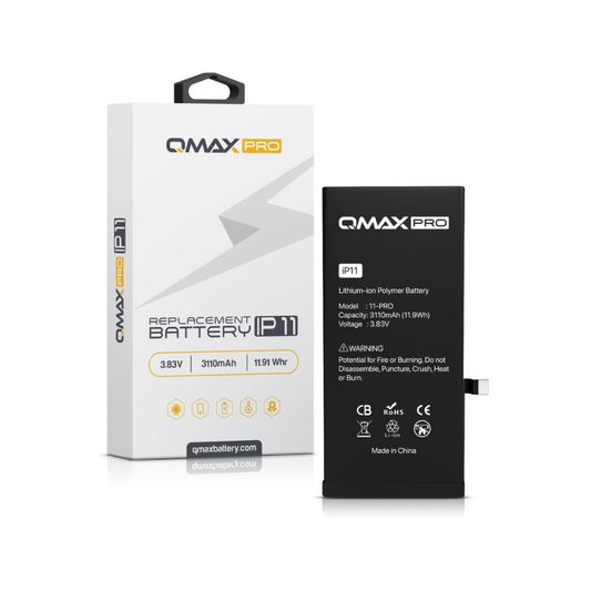 QMAX Pro Replacement Battery for iPhone 11 (3110 mAH)