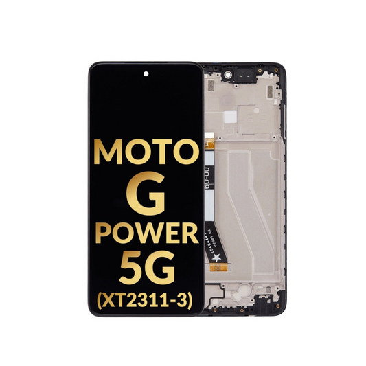 LCD Assembly with Frame for Motorola Moto G Power 5G (XT2311-3 / 2023) (Premium)