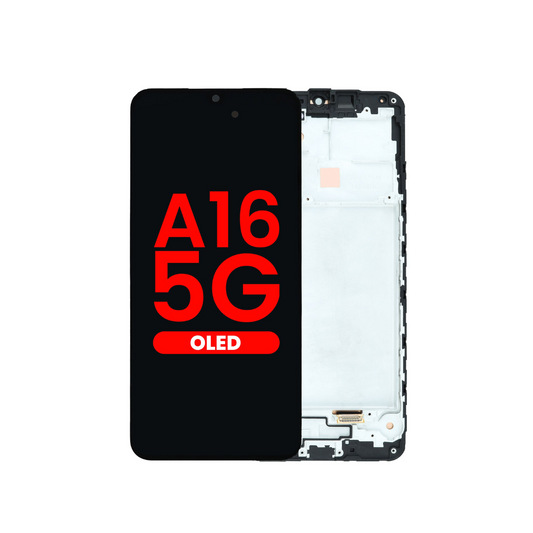 Ensamblaje OLED con marco para Galaxy A16 5G (A166/2024) (versión estadounidense) (OLED de repuesto)