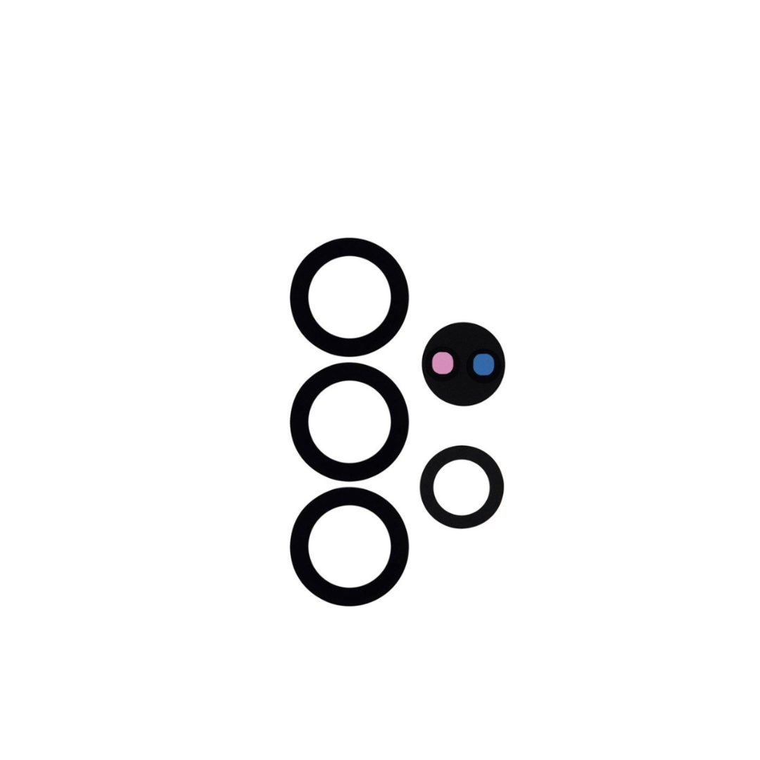 Lente de cámara trasera con adhesivo (premium) para Galaxy S25 Ultra 5G (juego de 5 piezas)