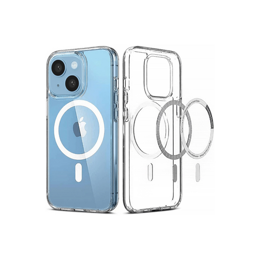 Funda Ultra Híbrida con Magsafe - TRANSPARENTE para iPhone 13/14