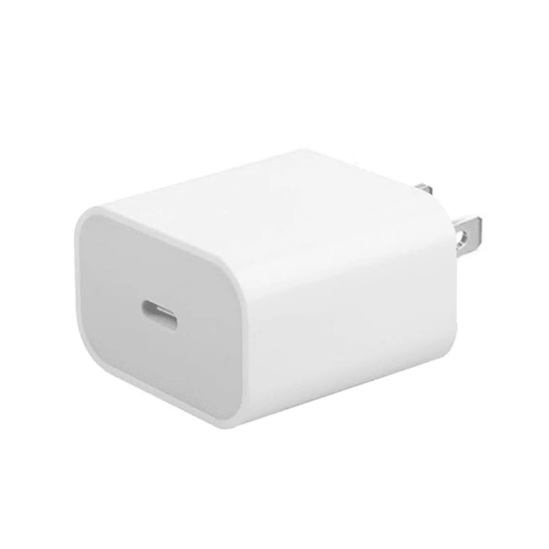 Adaptador de corriente de pared USB-C de 20 W para iPhone, iPad, Watch y iPod (nuevo, calidad OEM)