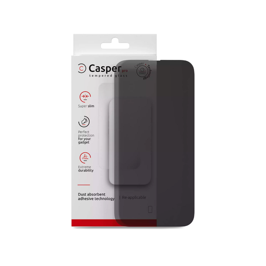 Vidrio templado Casper Pro para iPhone 16 Pro Max / 17 Pro Max (Privacidad)