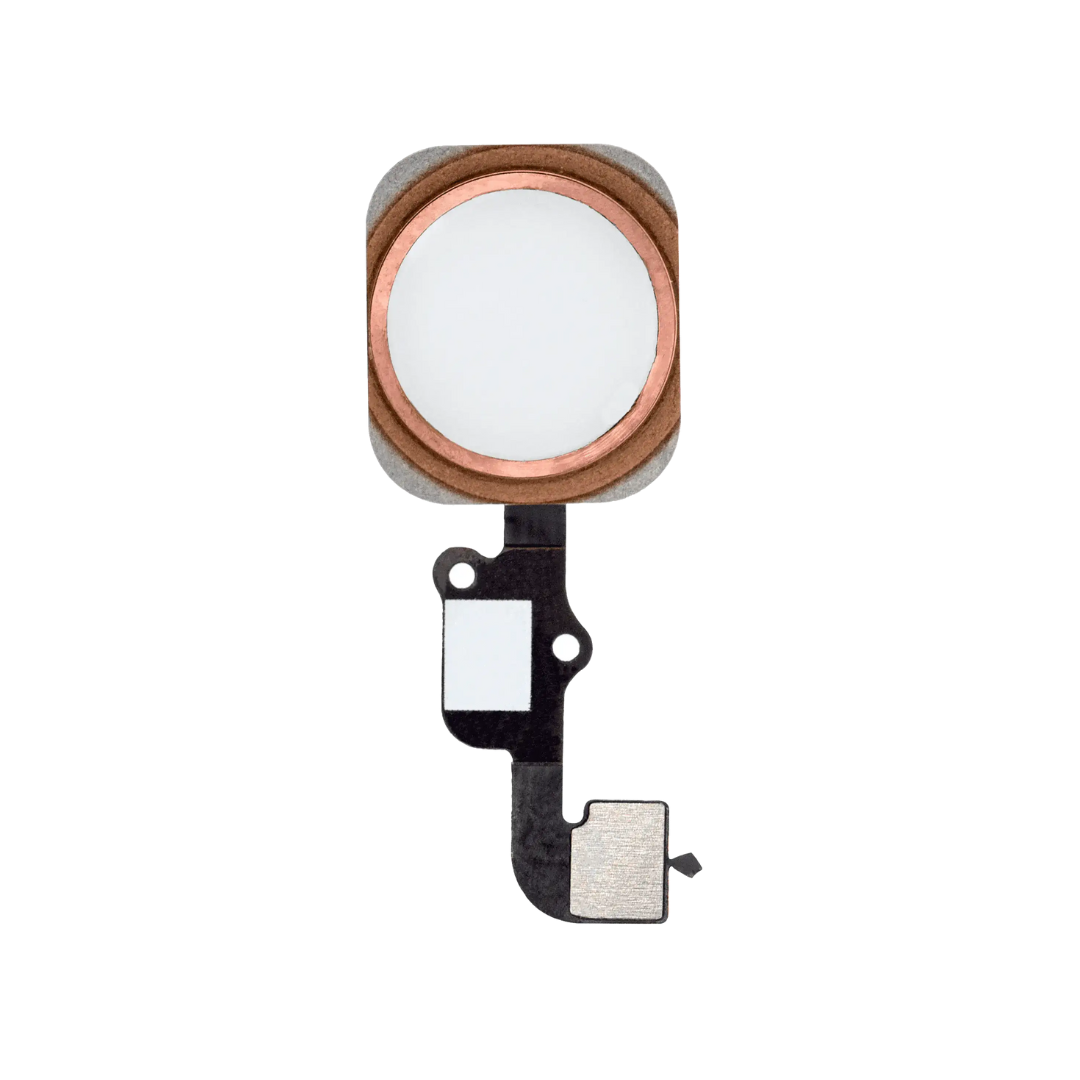 Home Button With Flex For iPhone 6S / 6S Plus (Rose Gold)