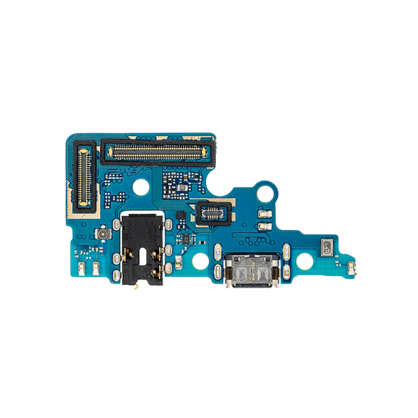 Placa de puerto de carga con conector para auriculares para Galaxy A70 (A705) (Premium)