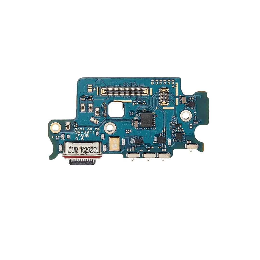 Charging Port Board with Sim Card Reader for Galaxy S23 5G (S911U) (US Version) (Premium)