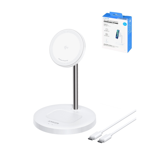 Anker Powerwave Magnetic Charging Stand (WHITE) (15W)