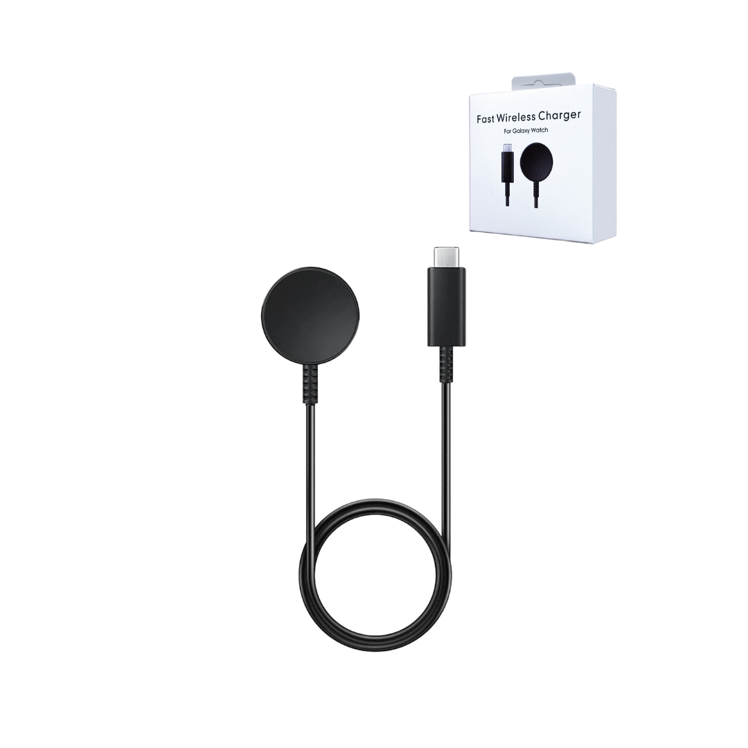 Fast Wireless USB-C Charger for Galaxy Watch Active/ Active 2 / Watch 3 / Watch 4 / Watch 5 Series