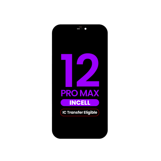 Ensamblaje de pantalla LCD para iPhone 12 Pro Max (Incell de repuesto/QV7) (apto para transferencia de IC)