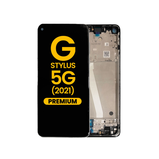 LCD Assembly with Frame for Motorola G Stylus 5G (XT2131) (Premium)