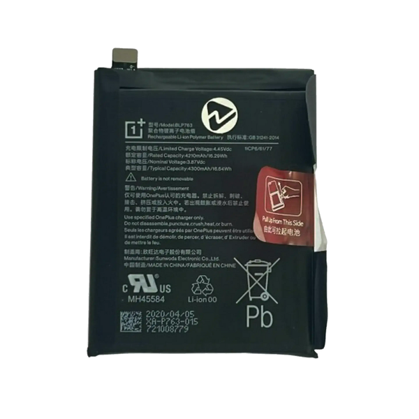Batería de repuesto para OnePlus 8 5G UW (BLP763)