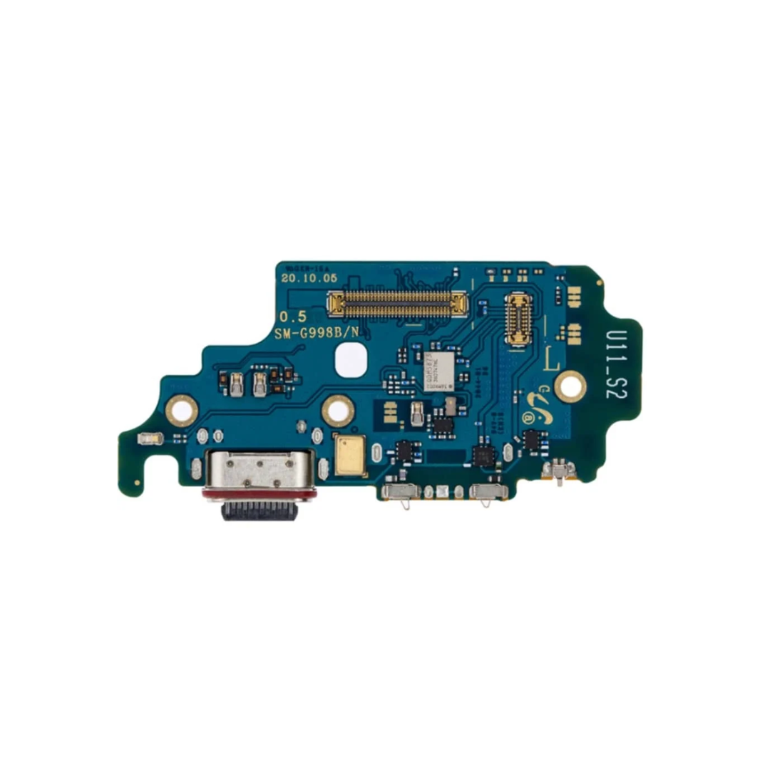 Placa de puerto de carga para Galaxy S21 Ultra 5G (G998B) (versión internacional) (Premium)