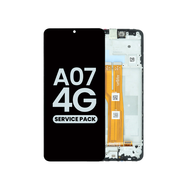 LCD Assembly with Frame for Galaxy A07 4G (A075 / 2025) (Service Pack)