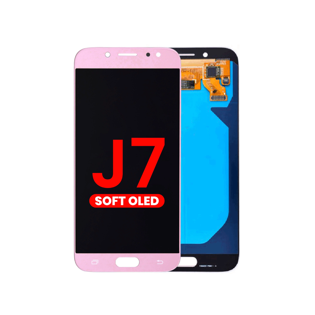 OLED Assembly for Galaxy J7 Pro (J730 / 2017) (PINK) (Aftermarket OLED)