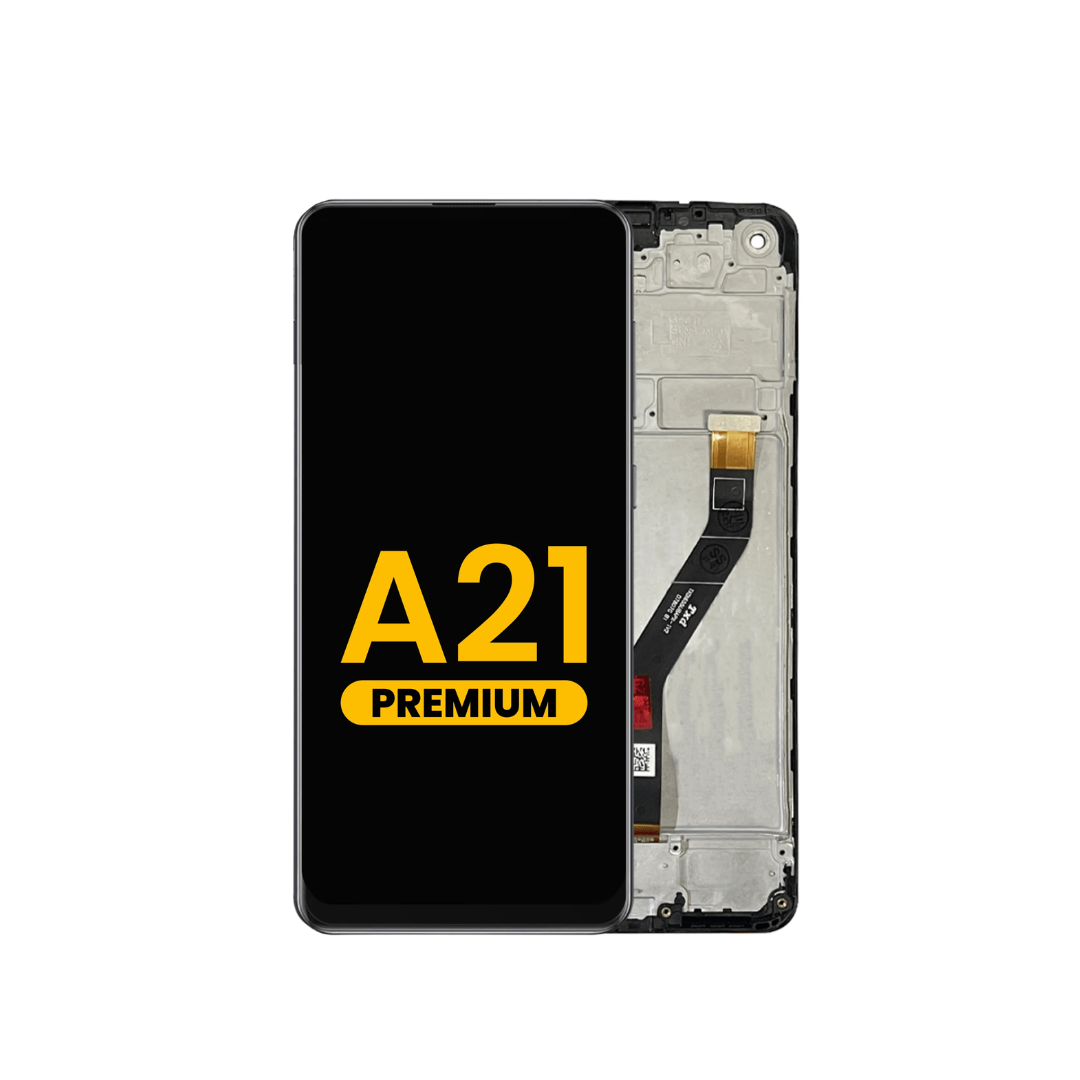 Ensamblaje de pantalla LCD con marco (Premium) para Samsung Galaxy A21 (A215/2020)